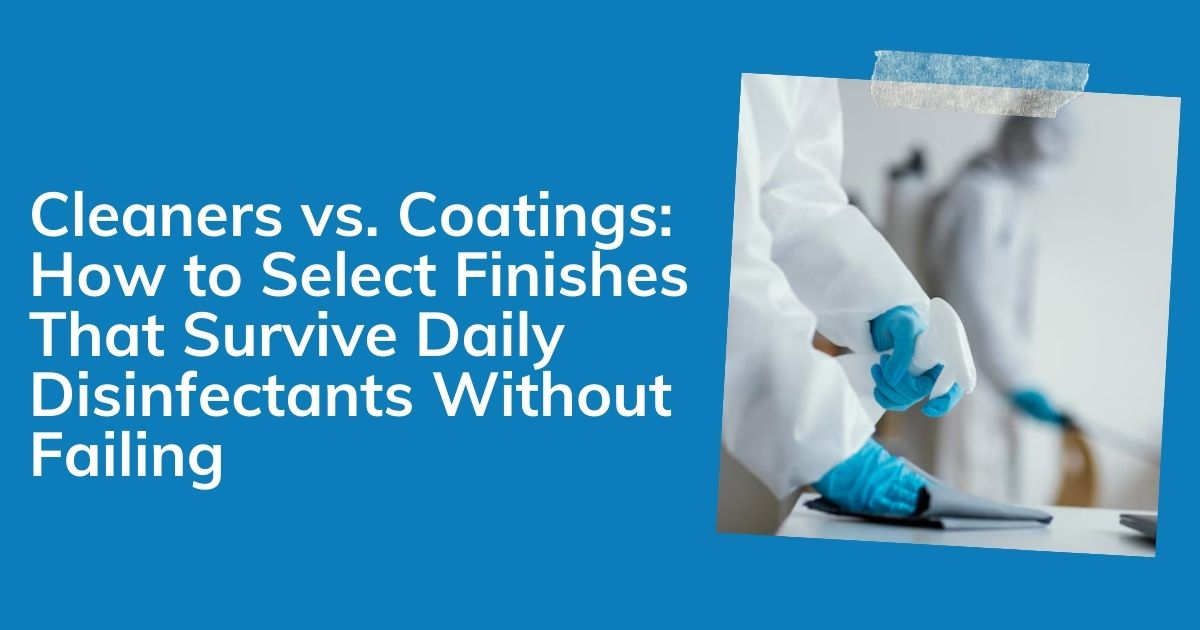 Choosing disinfectant-safe medical furniture