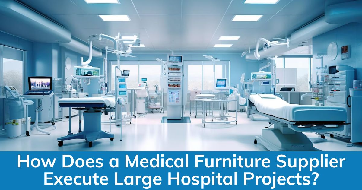 How Does a Medical Furniture Supplier Execute Large Hospital Projects