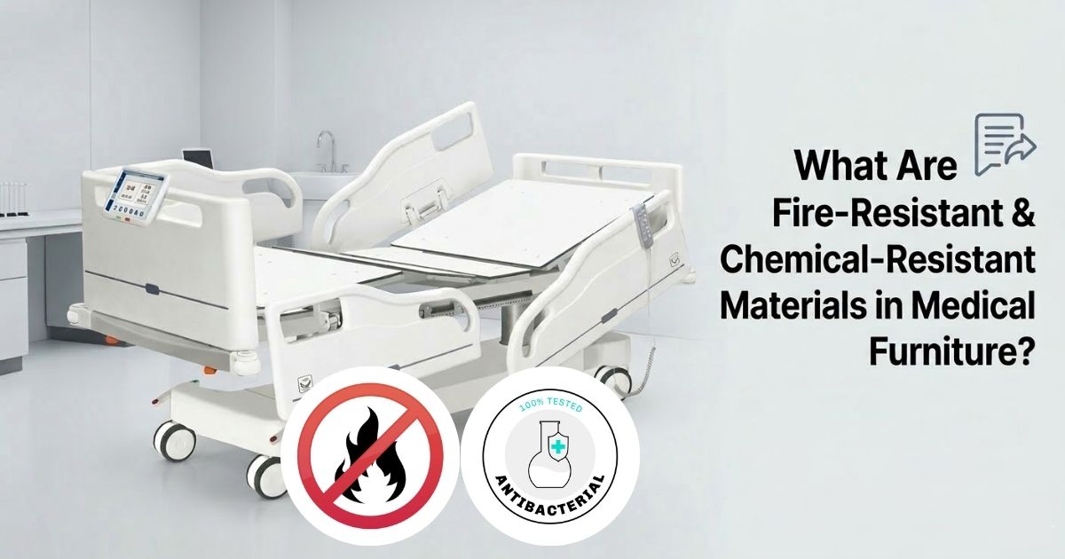 What Are Fire Resistant & Chemical Resistant Materials in Medical Furniture