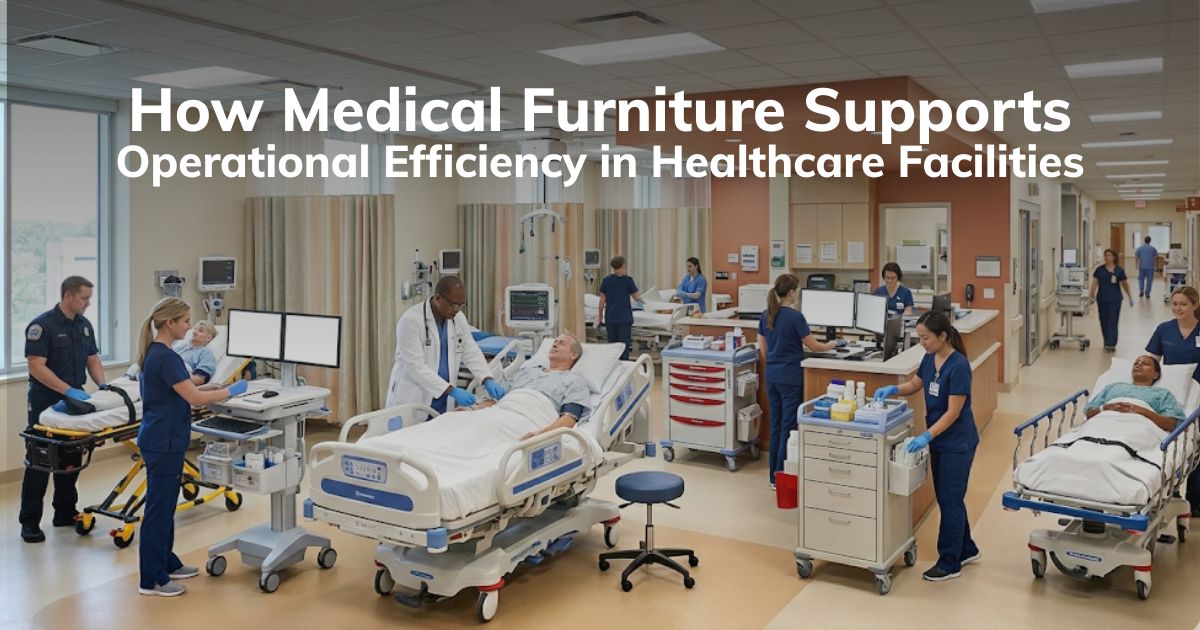 How Medical Furniture Supports Operational Efficiency in Healthcare Facilities