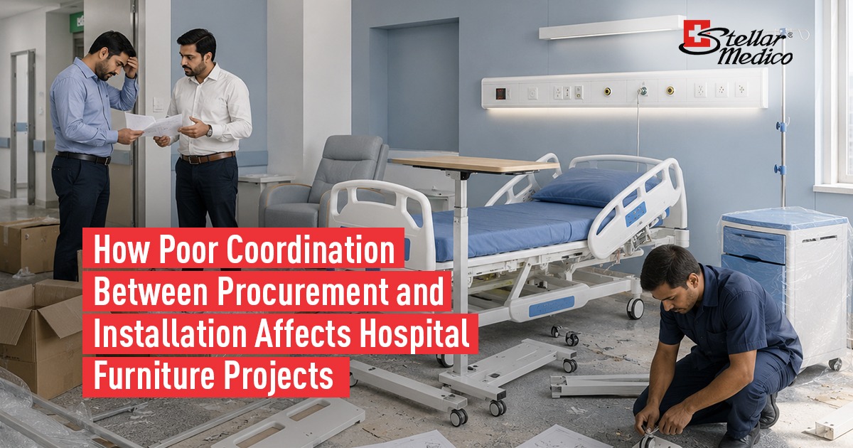 How Poor Coordination Between Procurement and Installation Affects Hospital Furniture Projects